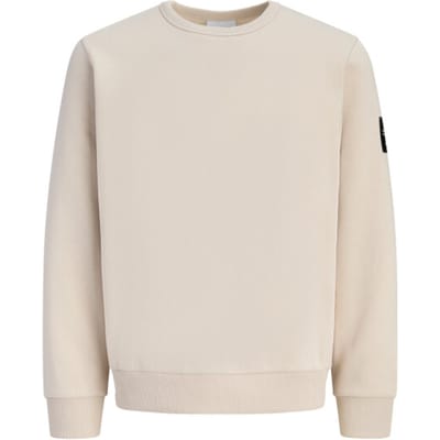 Jack & Jones Jjcleveland sweat crew neck ln beige