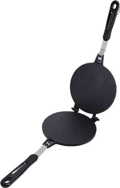 Wafelkegelmaker - Ijshoorntjes maker - Desserts maken - Gelijkmatige warmte - 38x17 cm - Zwart