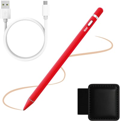 ADEL Stylus Pen met Perfecte Precisie voor Tablet & Smartphone – Oplaadbare Touchscreen Pen Incl. Stylushouder – Voor Alle Merken (o.a. iPad, Samsung)