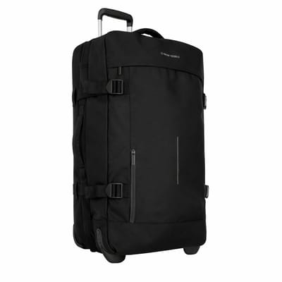 New Rebels Gassaway Trolley Large Navy | Grote Reiskoffer 73L | Lichtgewicht Koffer met Dubbele Wielen | 70x39x27 cm