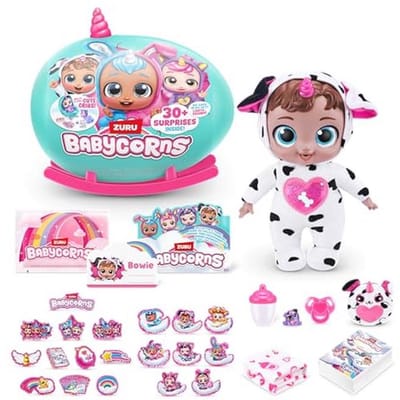 Pluche Babypop Speelgoed - Puppy (Bowie) - Large (35cm)