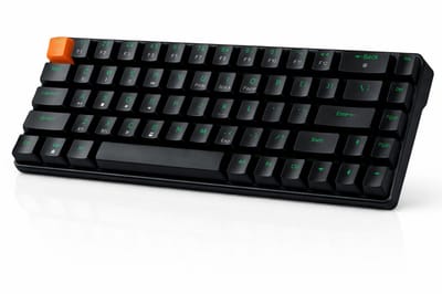 Dutchers.® Gaming Keyboard 60% - Mechanisch Toetsenbord - Draadloos & Bedraad - 60 Procent - 2,4 GHz/Type-C/BT5.0 - Usb/Bluetooth - QWERTY - Compact – Bluetooth / 2.4G / USB-C – 2000mAh Accu – Zwart