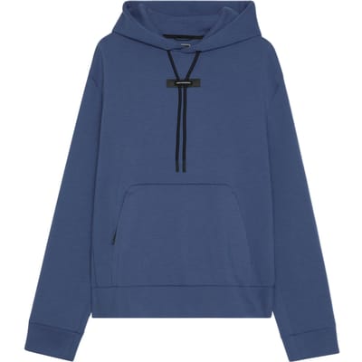 On Focus Tech Cold Technology Gebreid Effen Kleur Hoodie Lange Mouw Sweatshirt Heren sweatshirt 1MF30290584 L black