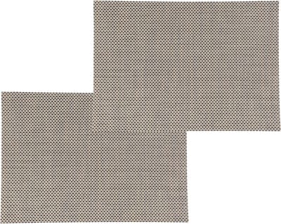 Secret de Gourmet Texaline placemat - Set van 4x stuks - beige - 50 x 35 cm - Tafel Onderleggers
