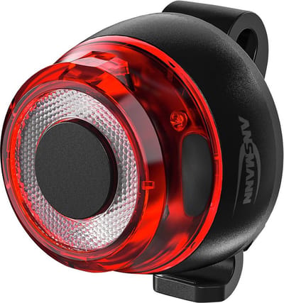 Ansmann 1600-0525, Achterlicht, Zwart, Acrylonitrielbutadieenstyreen (ABS), LED, Batterij/Accu, 4 uur