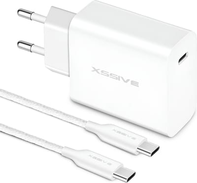 45W Super Snellader Set - 1 Meter - USB C naar USB C - Geschikt voor Samsung S24, S23, S22, S21, S20 Ultra Plus FE - Fast Charger