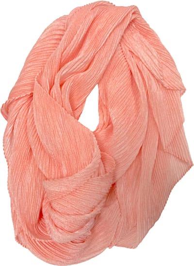 Sjaal - Roze - Viscose en katoen - Langwerpig - 90x230 Centimeter
