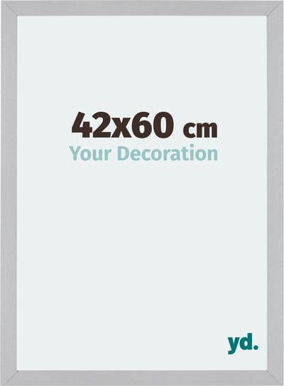 Your Decoration - Fotolijst 42x60 cm - MDF - Zilver Mat - Mura
