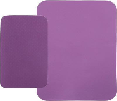 Antislipmatten Naaimachines - Trillingsdempende Kussens Pedaalmatten - Stabiel Naaien - Geluidsisolerende Stabiliteit - 49.5 x 38 cm - Paars