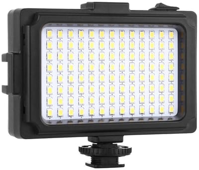 By shayne - LED fotografie licht - Mini en draagbaar - Ideaal voor smartphone - Waterbestendig - Perfect voor opnames - Lithium batterij of 4...