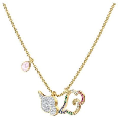 Swarovski My Hero Regenboog Wolk Ketting Dames ketting Kleurrijk 5500977 Box (Random Color) beige