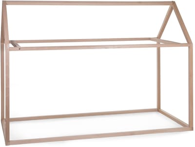 Childhome - Huis Bedframe - Kinderbed - Hout - Naturel - 90x200 Cm