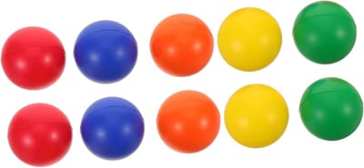 Vervangingsballen Set - Paddle Ball Ballen - Buiten Activiteiten - Bevordert Motoriek - 6 cm Doorsnede - Diverse Kleuren