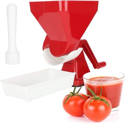 Hoge Sapopbrengst Voedselzeef voor Tomaten, Fruit en Groenten - Ideaal voor Gezonde Sappen
