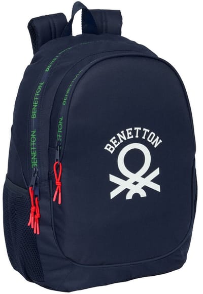 Schoolrugzak Benetton Together Marineblauw 32 x 44 x 16 cm