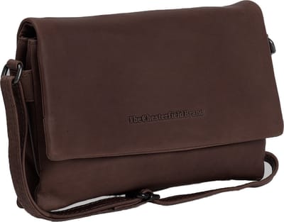The Chesterfield Brand Schoudertas Elsa Shoulderbag Brown Bruine