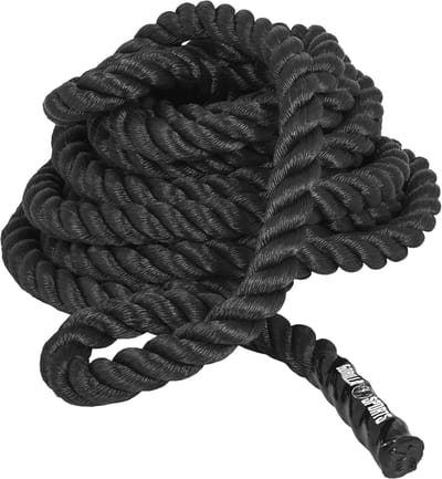 Trainings Touw - Battle Rope - Kracht Uithouding - Duurzaam Nylon Materiaal - 3 8 of 5cm