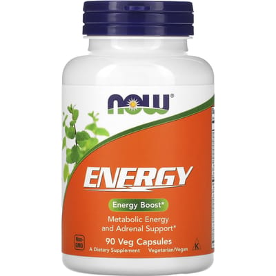 NOW Foods, Energie Supplement, 90 Plantaardige Capsules