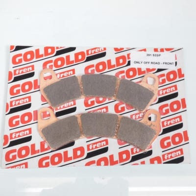 Gold Fren remblok voor Polaris RZR XP4 Turbo quad 2016 tot 2019 avg/avd nieuw