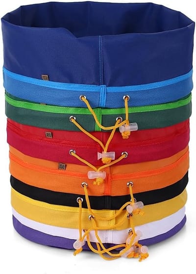 8-delige Bubble Bag Set voor Kruidextractie, Micron Zeefzakken, Trekkoordzak en Draagtas voor 5 Gallon Gebruik
