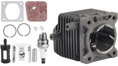 Geschikt voor Stihl FS75 FS80 FS85 HS75 34mm grasmaaier cilindermontage zuigerset