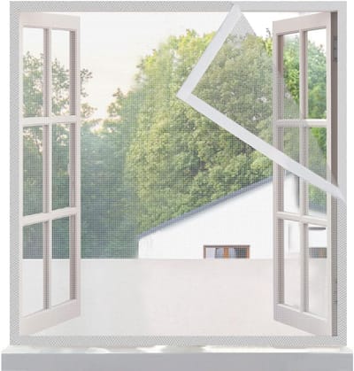 Raamhor - 100 x 120 cm - Insectenhor - Vliegenraam - insectengaas - houdt vliegen, muggen en insecten buiten