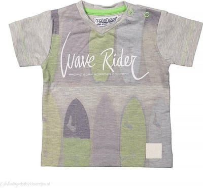 Dirkje T-shirt Wave Rider navy  -  Maat  80