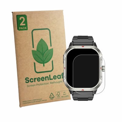 2 Stuks Screenprotector voor Jugeman V10 2.06" - Hoogwaardige Beschermfolie transparant