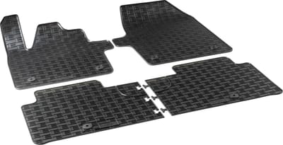 Walser DirtGuard rubberen voetmatten geschikt voor Kia EV6 (CV) 07/2021-Vandaag