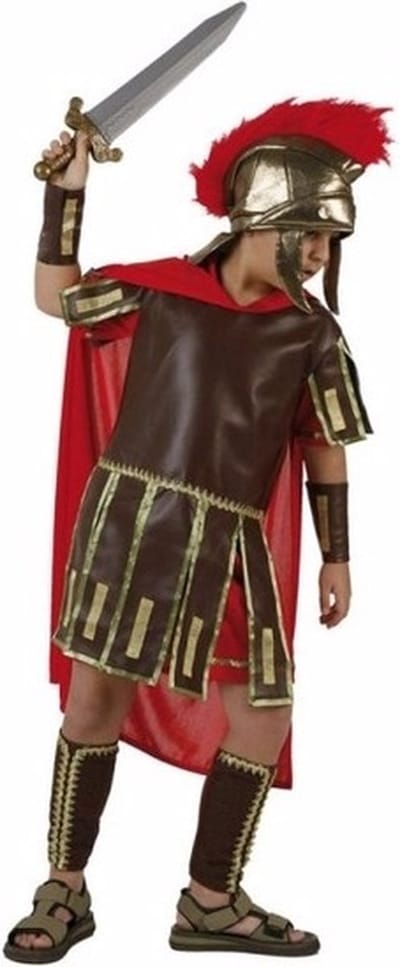 Atosa Romeinse soldaat Fabius - verkleedkleding kostuum - voor jongens - carnaval - krijger - soldaat 116