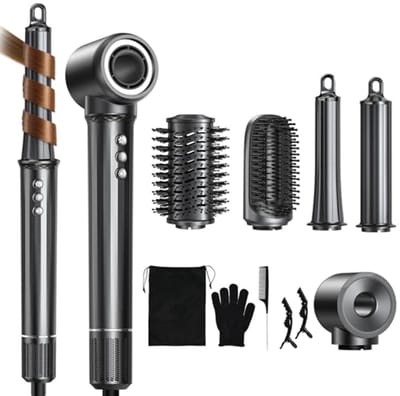 Multifunctionele 5-in-1 Haarstyler met Hoge Snelheid en Ionen Technologie