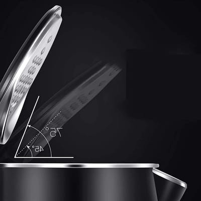 Stille Kookwaterkoker - Elektrische Waterkoker - Snel Water Koken - Draadloos Ontwerp - 15 liter - Zwart