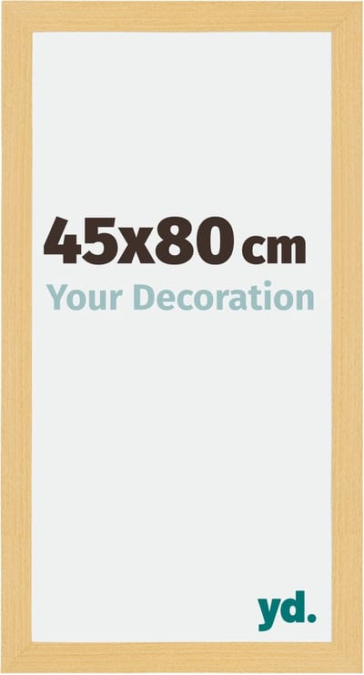 Your Decoration - Fotolijst 45x80 cm - MDF - Beuken Decor - Mura