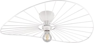 REALITY CHAPEAU - Plafondlamp - Wit mat - excl. 1x E27 40W