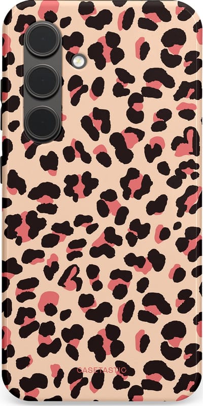 Casetastic Hoesje Geschikt voor Samsung S24 - Stijlvolle Beschermende Duo-layer Case - Pantermeid