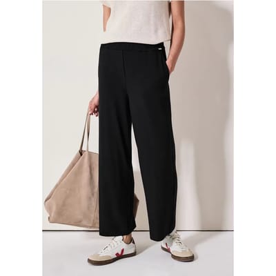 7/8 Wide Legs jersey broek