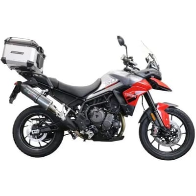 Top case motorfiets van aluminium met specifieke plaat inbegrepen GPR Tech Triumph Tiger 900 2020/2023 E5
