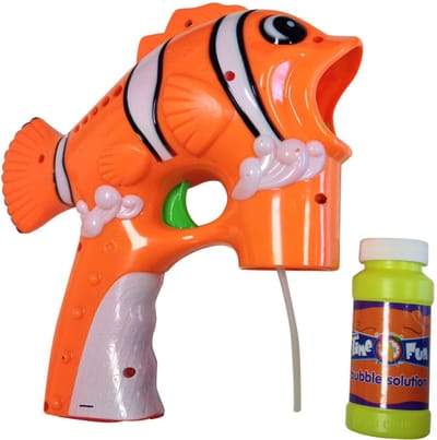Dressing Up & Costumes | Party Accessories - Clown Fish Bubble Gun