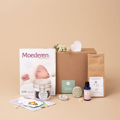 Geboortepakket ~ Cadeaupakket Kraamtijd ~ kraamcadeau ~ duurzaam ~ biologisch