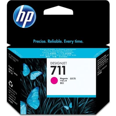 Inktcartridge hp cz131a 711 rood