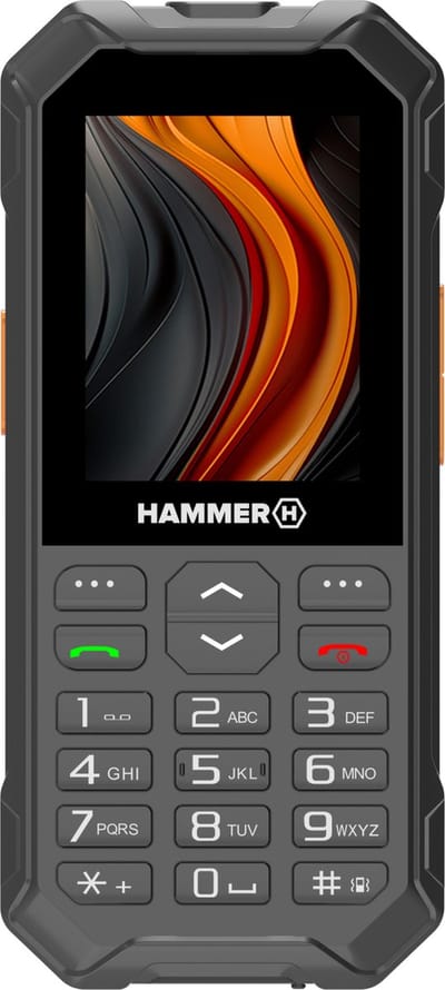 Hammer 6 LTE Rugged bouwtelefoon. SOS knop, IP68, 2500mAh