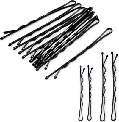 Haar Styling hulpstuk - haarclip tool - Spiraal Volume creatie - haarspeld - Haarschuifje - Metaal Haar Accessoire Schuifje- Bobby Pin - 72 stuks - one size - 1 maat - Zwart