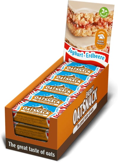 Energy OatSnack Energy OatSnack Bar (15x65g) Yoghurt-Strawberry - Repen - Energie repen