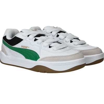 Puma Park Lifestyle Sk8 Jr Sneakers Jongens - Leren Sneaker - Wit