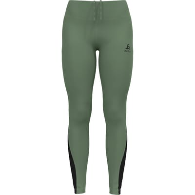 Odlo Essential Mesh Tight Dames-Olijf