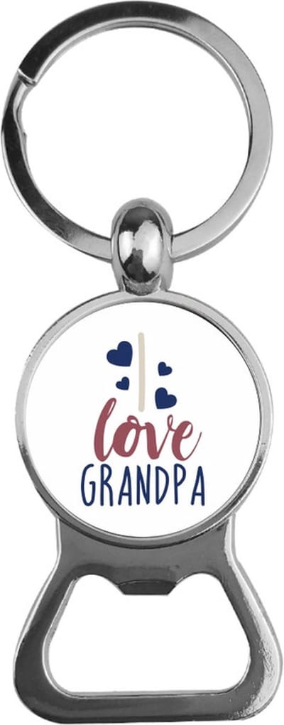 Bieropener Glas - I Love Grandpa