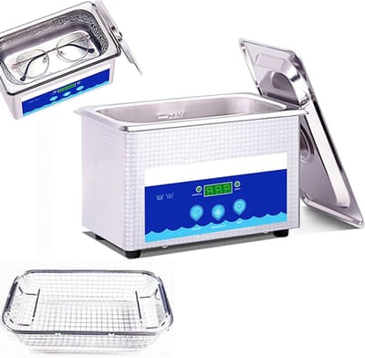 Ultrasone Reiniger - Schoonmaakapparaat - Sieraden Schoonmaken - Automatische Timer - 900ml Capaciteit - Zilverkleurig