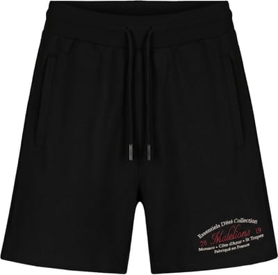 Malelions marina short in de kleur zwart.