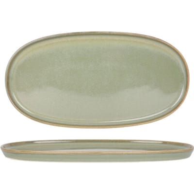 Bonna Serveerschaal - Sage Hygge - Porselein - 30 cm - set van 2