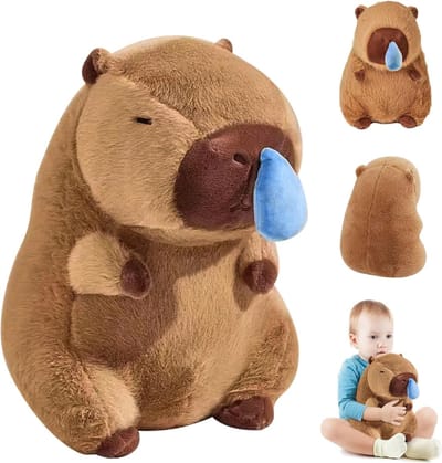 Capybara knuffel - Speelgoed - Zacht speelgoed - Bruin - Bruin Pluche